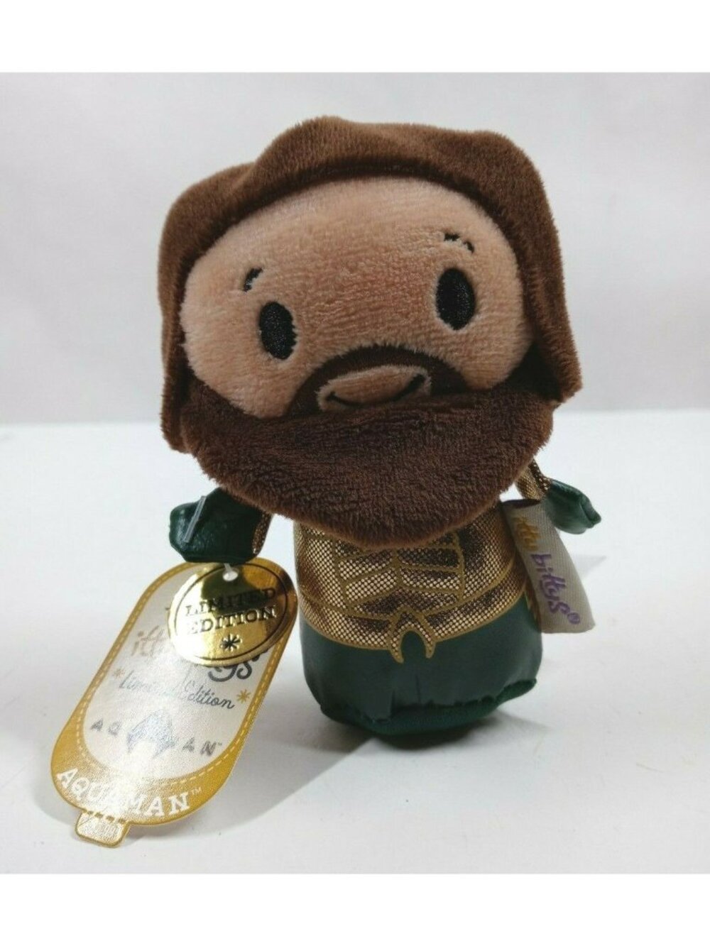 NWT Hallmark Itty Bittys DC Comics Aquaman Movie Aquaman Limited Edition 4.5"